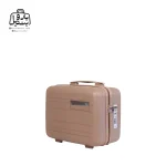 تصویر اختصاصی از کیف آرایشی چمدان ریکاردو در رنگ نسکافه‌ای