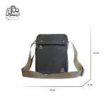 تصویر اختصاصی از سایزبندی کیف دوشی بنج کد ۰۱-۲۷۹۶ در رنگ مشکی