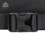 تصویر اختصاصی از جزئیات کیف کمری لیستات کد ۳۶۰۹ در رنگ مشکی