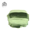 تصویر اختصاصی از زیپ باز کیف زنانه دوشی بوبو کد ۷۶۵۸ در رنگ سبز روشن