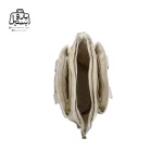 تصویر اختصاصی از زیپ باز کیف زنانه دوشی بوبو کد ۹۸۰۷ در رنگ کرمی