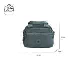 تصویر اختصاصی از نمای جلوی کیف زنانه دوشی بوبو کد ۹-۹۹۱۹ در رنگ سبز همراه با سایزبندی