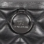 تصویر اختصاصی از جزئیات کیف زنانه دنیز جنوا کد ۰۰۱۰ طرحدار در رنگ مشکی