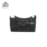 تصویر اختصاصی از نمای جلوی کیف زنانه دنیز جنوا کد ۰۰۱۰ ساده در رنگ مشکی