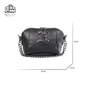 تصویر اختصاصی از سایزبندی کیف زنانه دنیز جنوا کد ۰۰۱۰۸ در رنگ مشکی