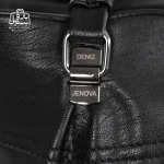 تصویر اختصاصی از جزئیات کیف زنانه دنیز جنوا کد ۰۰۱۰۹ در رنگ مشکی