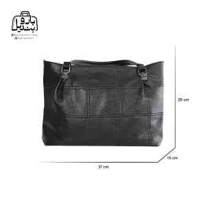 تصویر اختصاصی از سایزبندی کیف زنانه دنیز جنوا کد ۰۰۱۰۹ در رنگ مشکی