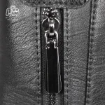 تصویر اختصاصی از زیپ کیف دوشی زنانه دنیز جنوا کد ۰۰۱۱۳a در رنگ مشکی