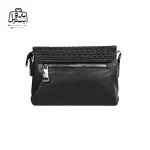 تصویر اختصاصی از نمای پشتی کیف زنانه دنیز جنوا کد ۰۰۶۶ در رنگ مشکی