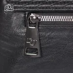 تصویر اختصاصی از زیپ کیف دوشی زنانه دنیز جنوا کد ۰۰۶۶ در رنگ مشکی