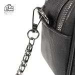 تصویر اختصاصی از جزئیات کیف زنانه دنیز جنوا کد ۰۰۸۴ در رنگ مشکی