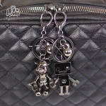 تصویر اختصاصی از جزئیات کیف زنانه دنیز جنوا کد ۰۰۸۴ در رنگ مشکی