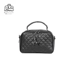 تصویر اختصاصی از نمای جلوی کیف زنانه دنیز جنوا کد ۰۰۸۴ در رنگ مشکی