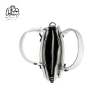 تصویر اختصاصی از زیپ باز کیف زنانه دنیز جنوا کد ۰۰۹۴ در رنگ سفید