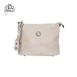 تصویر اختصاصی از نمای جلوی کیف دوشی زنانه موجیتو کد 7651 در رنگ کرم