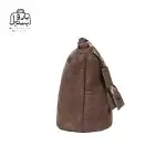 تصویر اختصاصی از نمای کناری کیف دوشی زنانه موجیتو کد 7651 در رنگ نسکافه‌ای