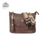 تصویر اختصاصی از بند کیف دوشی زنانه موجیتو کد 7651 در رنگ نسکافه‌ای