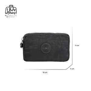 تصویر اختصاصی از نمای جلویی کیف زنانه دوشی سینگلی کد ۲۲۳ در رنگ مشکی با سایزبندی