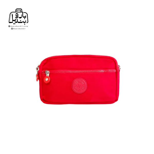 تصویر اختصاصی از نمای جلویی کیف زنانه دوشی سینگلی کد ۲۲۵ در رنگ قرمز