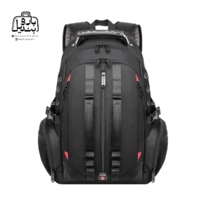 تصویر اختصاصی از نمای جلوی کوله‌پشتی بنج کد ۱۹۰۱ در رنگ مشکی