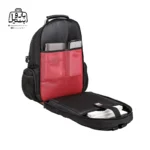 تصویر اختصاصی از جای لپتاپ کوله‌پشتی بنج کد ۱۹۰۱ در رنگ مشکی