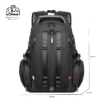 تصویر اختصاصی از سایزبندی کوله‌پشتی بنج کد ۱۹۰۱ در رنگ مشکی