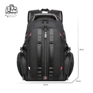 تصویر اختصاصی از سایزبندی کولهپشتی بنج کد ۱۹۰۱ در رنگ مشکی