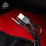 تصویر اختصاصی از پورت usb کوله‌پشتی بنج کد ۱۹۰۱ در رنگ مشکی