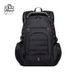 تصویر اختصاصی از نمای جلوی کوله‌پشتی بنج کد ۱۹۰۳ در رنگ مشکی