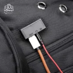 تصویر اختصاصی از پورت usb کوله‌پشتی بنج کد ۱۹۰۳ در رنگ مشکی