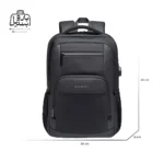 تصویر اختصاصی از سایزبندی کوله‌پشتی بنج کد ۱۹۲۱ در رنگ مشکی