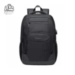 تصویر اختصاصی از نمای جلوی کوله‌پشتی بنج کد ۱۹۲۲ در رنگ مشکی