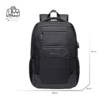 تصویر اختصاصی از سایزبندی کوله‌پشتی بنج کد ۱۹۲۲ در رنگ مشکی