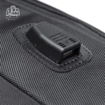 تصویر اختصاصی از پورت usb کوله‌پشتی بنج کد ۱۹۲۲ در رنگ مشکی