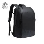 تصویر اختصاصی از نمای جلو و کناری کوله بنج کد 22005 در رنگ مشکی
