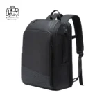تصویر اختصاصی از نمای جلو و کناری کوله بنج کد 22005 در رنگ مشکی