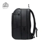 تصویر اختصاصی از نمای کناری کوله بنج کد 22005 در رنگ مشکی