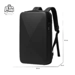 تصویر اختصاصی از سایزبندی کوله‌پشتی بنج کد ۲۲۰۹۲ در رنگ مشکی