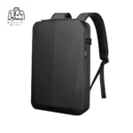 تصویر اختصاصی از نمای جلو و کناری کوله‌پشتی بنج کد ۲۲۲۰۱ در رنگ مشکی