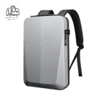 تصویر اختصاصی از نمای جلو و کناری کوله‌پشتی بنج کد ۲۲۲۰۱ در رنگ طوسی