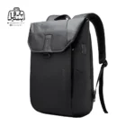 تصویر اختصاصی از نمای جلو و کناری کوله‌پشتی بنج کاکا کد ۲۵۷۵ در رنگ مشکی