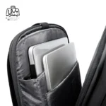 تصویر اختصاصی از جای لپتاپ کوله‌پشتی بنج کاکا کد ۲۵۷۵ در رنگ مشکی