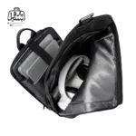 تصویر اختصاصی از زیپ باز کوله‌پشتی بنج کاکا کد ۲۵۷۵ در رنگ مشکی