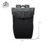 تصویر اختصاصی از سایزبندی کوله‌پشتی بنج کاکا کد ۲۵۷۵ در رنگ مشکی