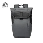 تصویر اختصاصی از نمای جلوی کوله‌پشتی بنج کاکا کد ۲۵۷۵ در رنگ طوسی