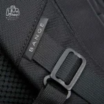 تصویر اختصاصی جزئیات کوله‌پشتی بنج کد ۲۶۰۲ در رنگ مشکی