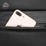 تصویر اختصاصی جیب کوله‌پشتی بنج کد ۲۶۰۲ در رنگ مشکی