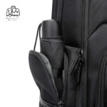 تصویر اختصاصی جای قمقمه کوله‌پشتی بنج کد ۲۶۰۲ در رنگ مشکی