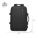 تصویر اختصاصی از سایزبندی کولهپشتی بنج کد ۲۸۹۲ در رنگ مشکی