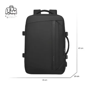 تصویر اختصاصی از سایزبندی کوله‌پشتی بنج کد ۲۸۹۲ در رنگ مشکی